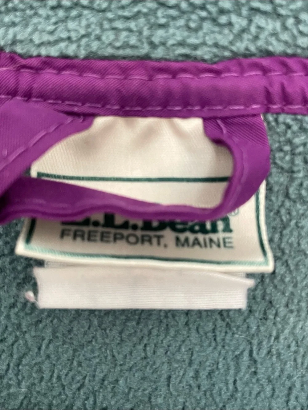 L.L. Bean soft fleece